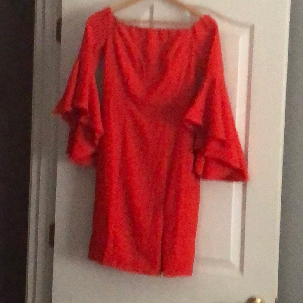 Red dress